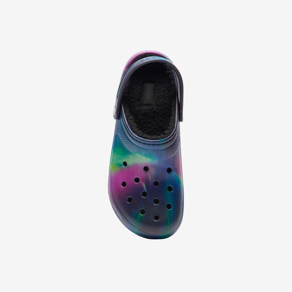 Crocs Classic Lined Clogs Men's Black/Multi - SCI-FI - Picture 6 of 7